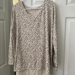 American eagle soft and sexy cheetah top